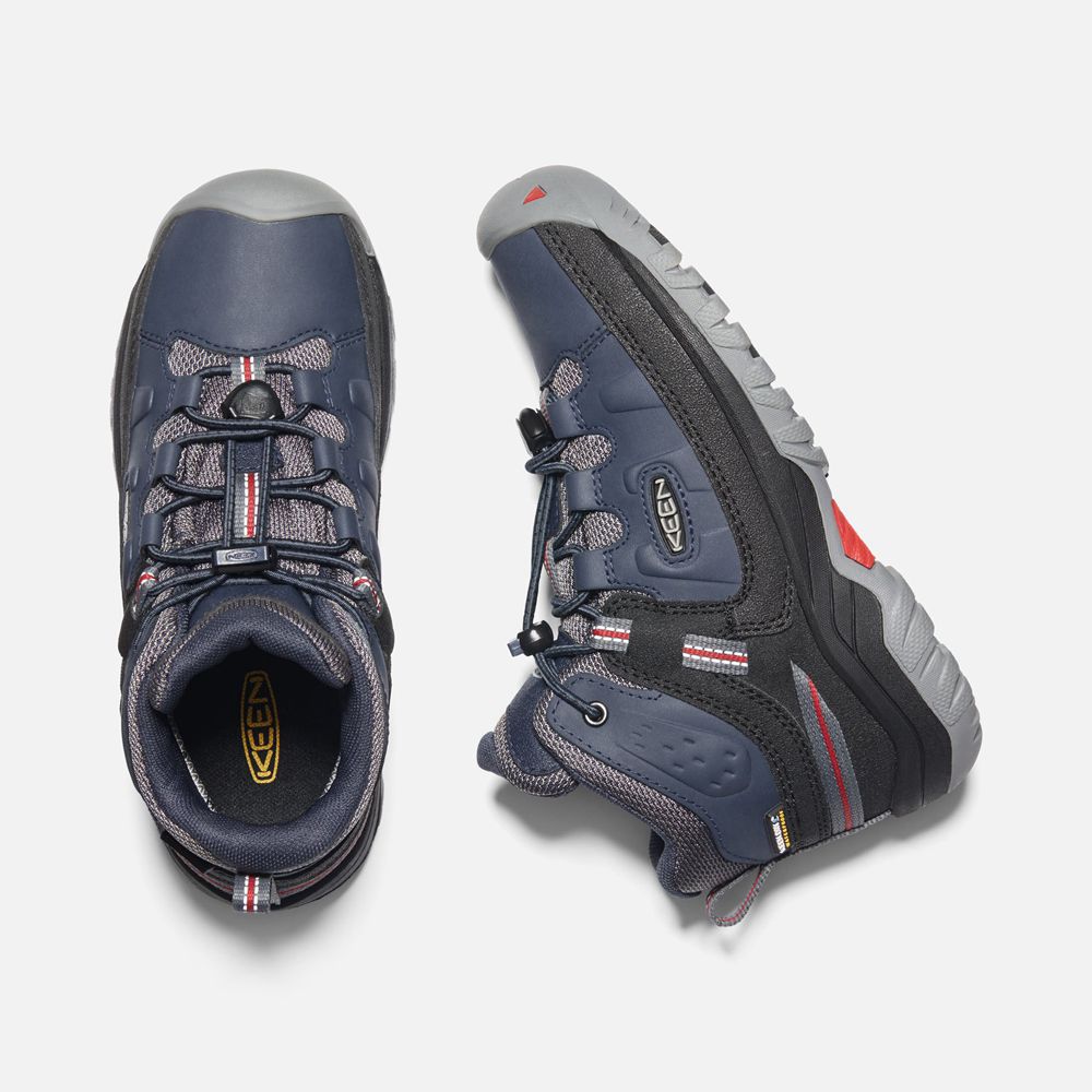 Keen Outdoor Bot Çocuk Mavi - Targhee Waterproof - Türkiye ADHB37415